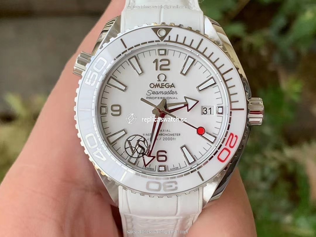 PLANET OCEAN 39.5MM OLYMPIC GAMES SS VSF 1:1 BEST EDITION WHITE DIAL ON WHITE RUBBER STRAP A8800 PLANET OCEAN 39.5MM OLYMPIC GAMES SS VSF 1:1 BEST EDITION WHITE DIAL ON WHITE RUBBER STRAP A8800