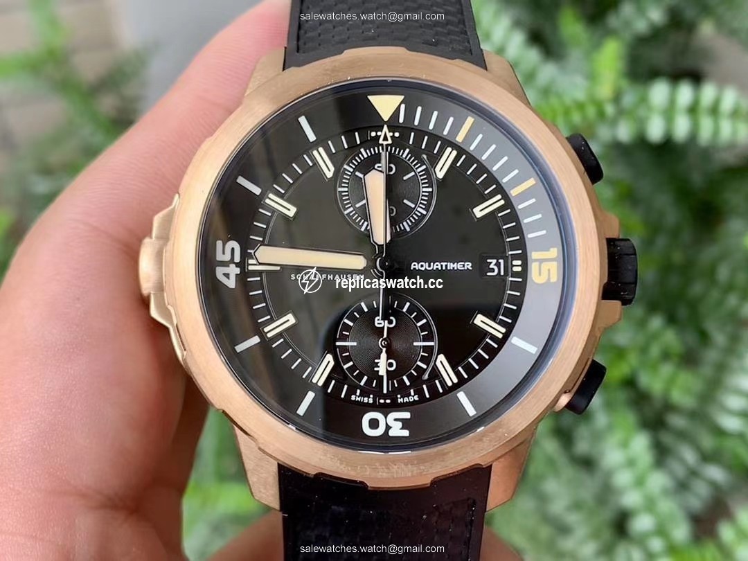 IWC0476 - Aquatimer Chronograph Bronzo SS/RU Black V6F A7750 IWC0476 - Aquatimer Chronograph Bronzo SS/RU Black V6F A7750