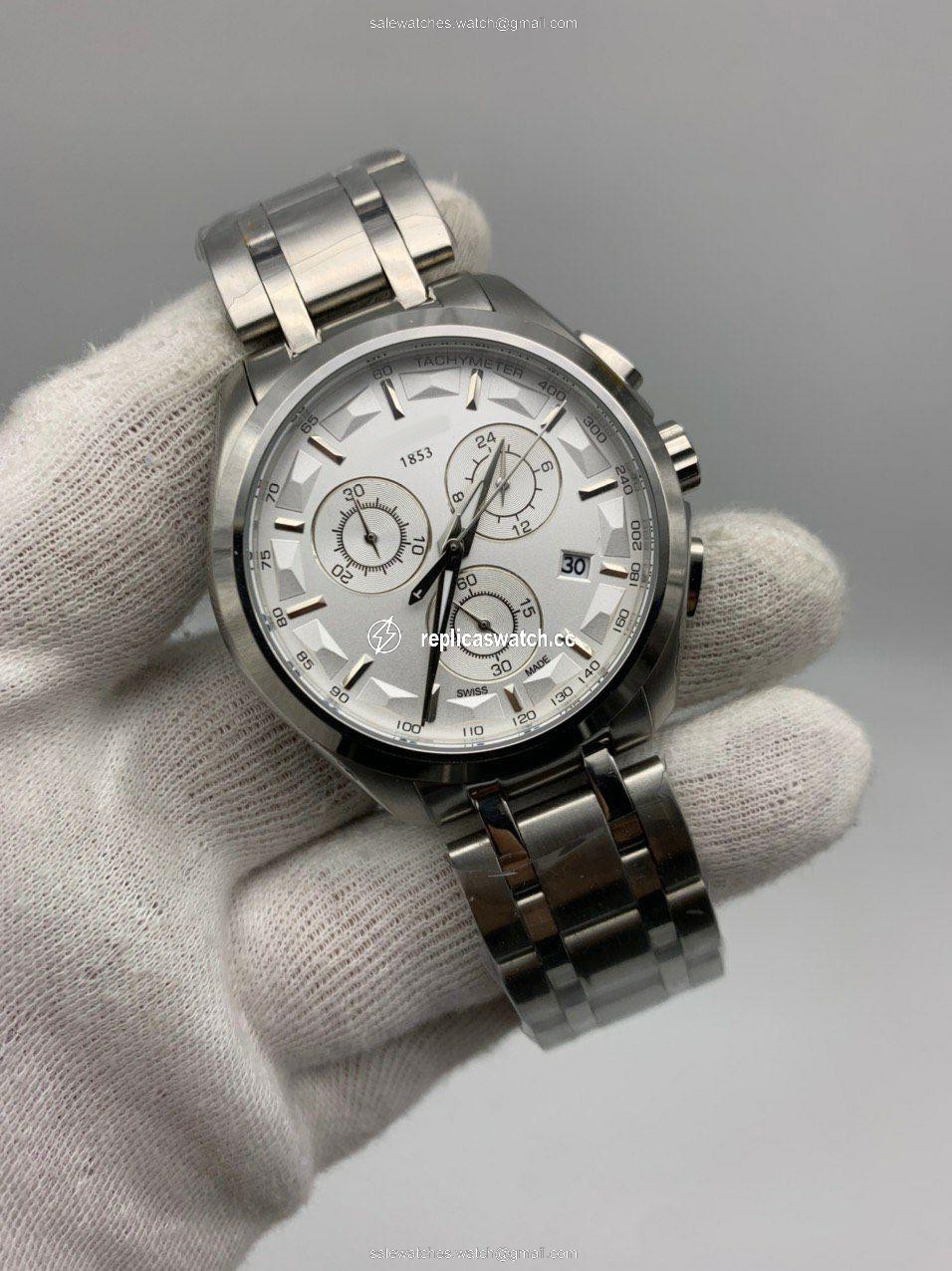 Tiss Classic White Dial on Solid Steel Strap Tiss Classic White Dial on Solid Steel Strap
