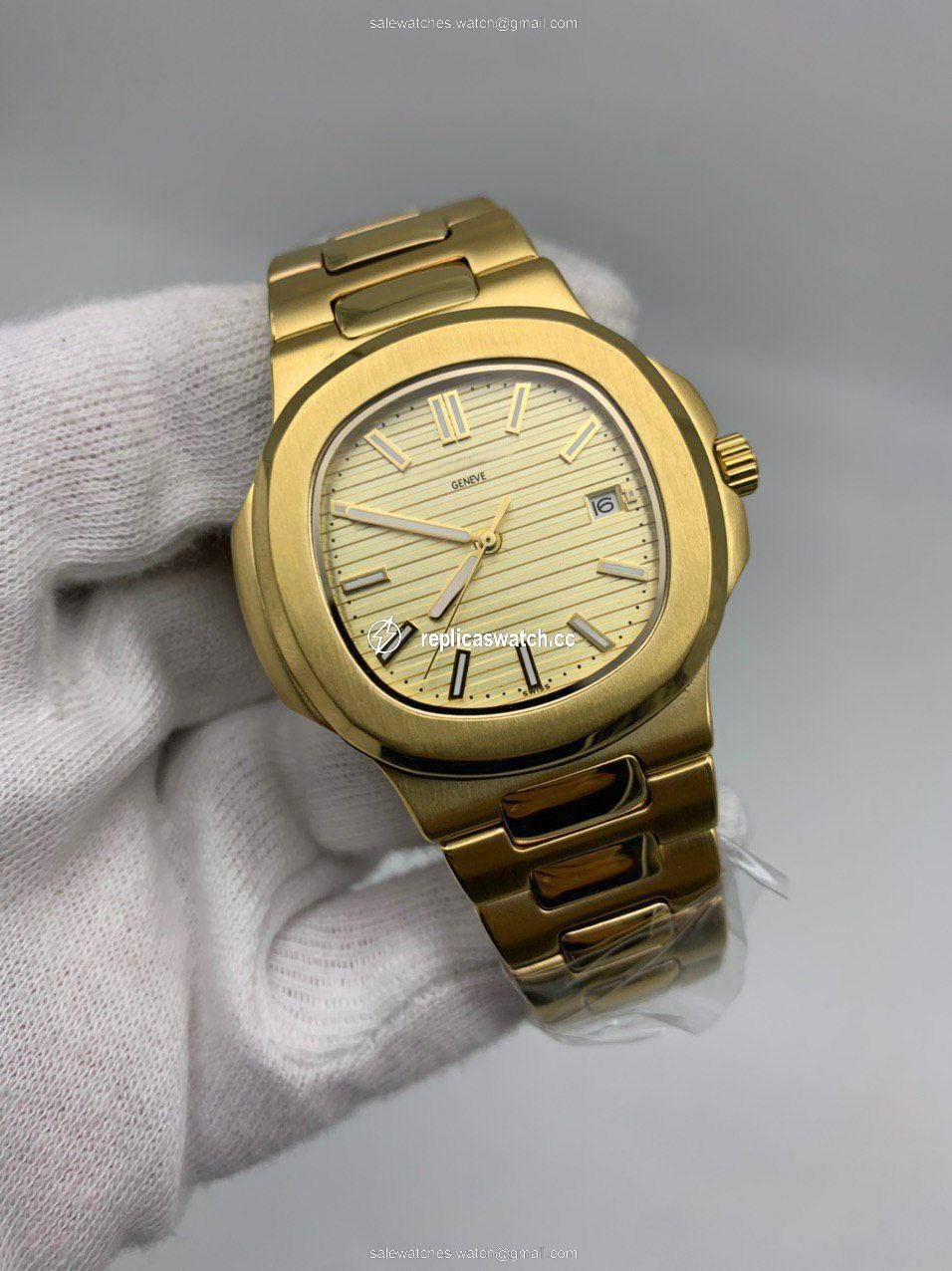 PP Nautilu Full Limon Dial Steel Strap PP Nautilu Full Limon Dial Steel Strap