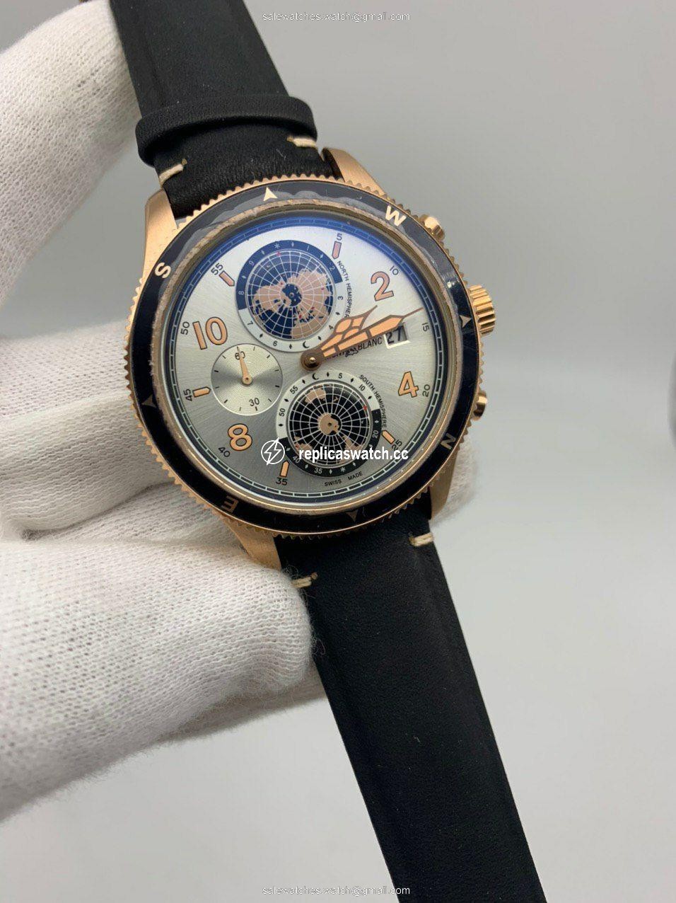 MonBla Classic White Dial Chrono World MonBla Classic White Dial Chrono World