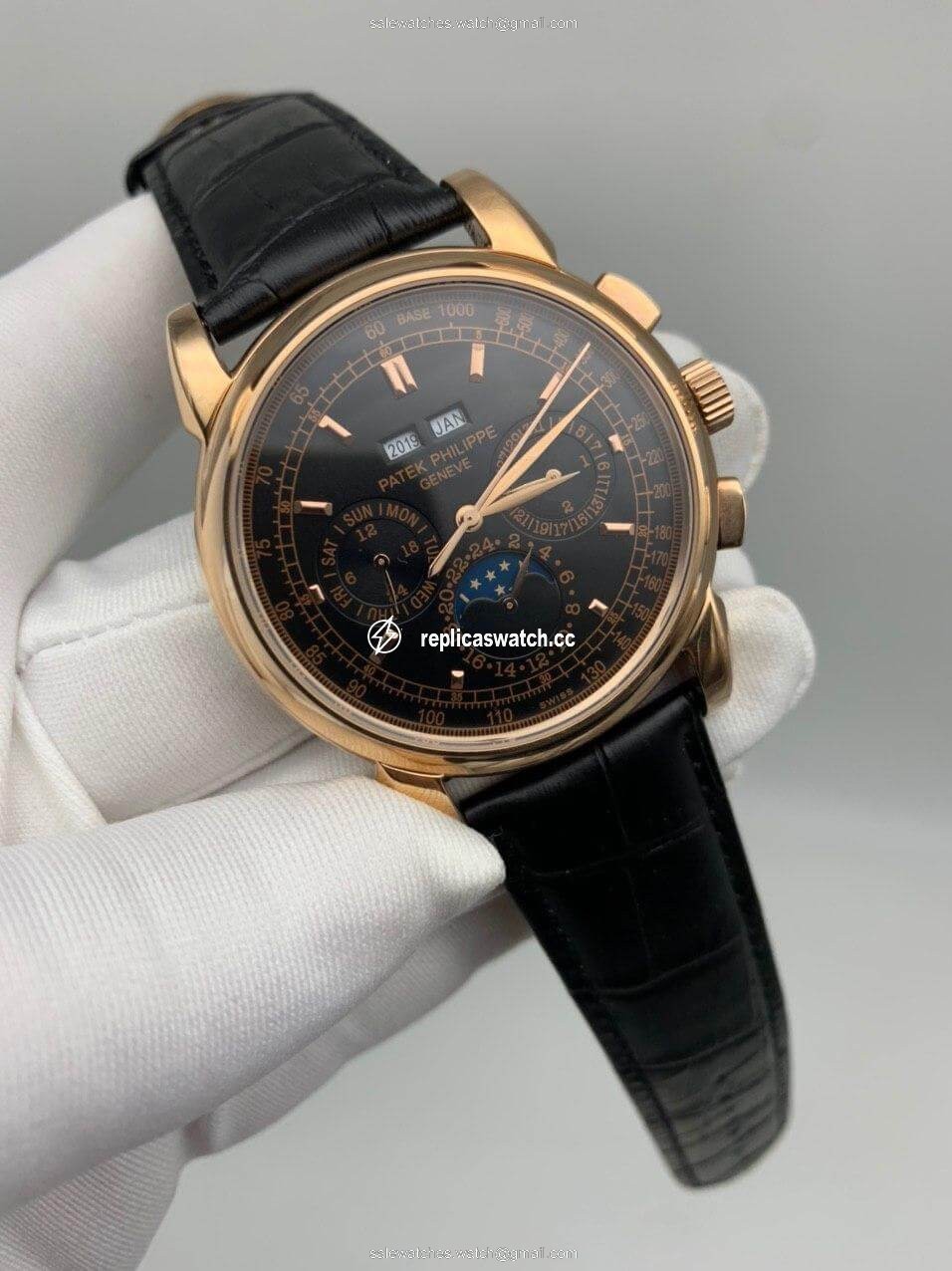 Patek Philippe Geneve Black Dial Patek Philippe Geneve Black Dial