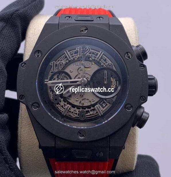 Big Bang Unico Black Ceramic HBF 1:1 Best Edition Black Skeleton Dial Big Bang Unico Black Ceramic HBF 1:1 Best Edition Black Skeleton Dial