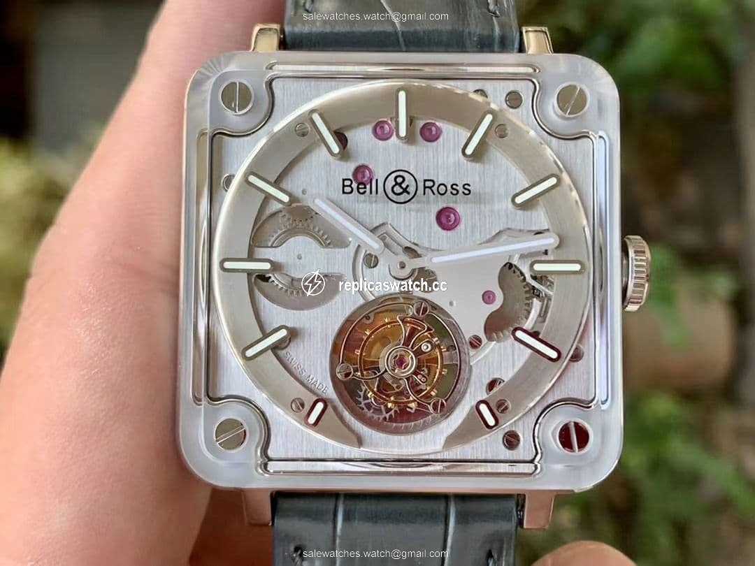 BR-X2 Sapphire Tourbillon BBR Best Edition Steel Dial on Gray Leather Strap V2 BR-X2 Sapphire Tourbillon BBR Best Edition Steel Dial on Gray Leather Strap V2
