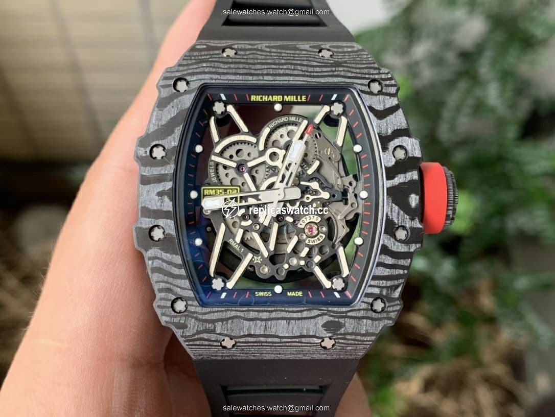 RM035-02 Real NTPT ZF 1:1 Best Edition Skeleton Dial on Black Rubber Strap V3 RM035-02 Real NTPT ZF 1:1 Best Edition Skeleton Dial on Black Rubber Strap V3