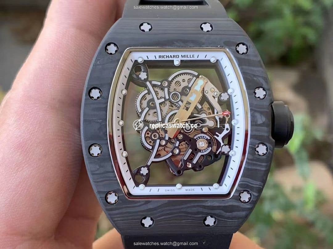 RM055 NTPT KVF Best Edition Skeleton Dial Gold on White Rubber Strap MIYOTA8215 V3 (Copy) RM055 NTPT KVF Best Edition Skeleton Dial Gold on White Rubber Strap MIYOTA8215 V3 (Copy)