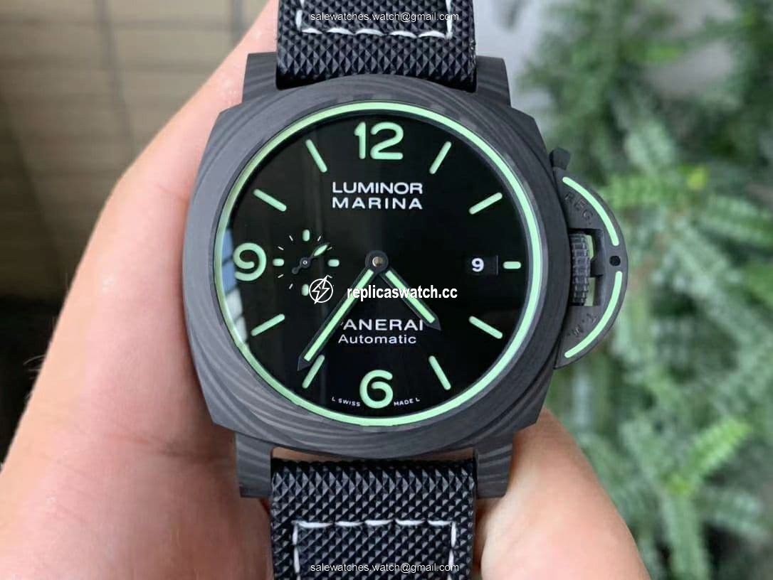 PAM1118 Luminor Marina Luminous TrilogyVSF 1:1 Best Edition on Black Sportech Strap P.9010 Clone PAM1118 Luminor Marina Luminous TrilogyVSF 1:1 Best Edition on Black Sportech Strap P.9010 Clone