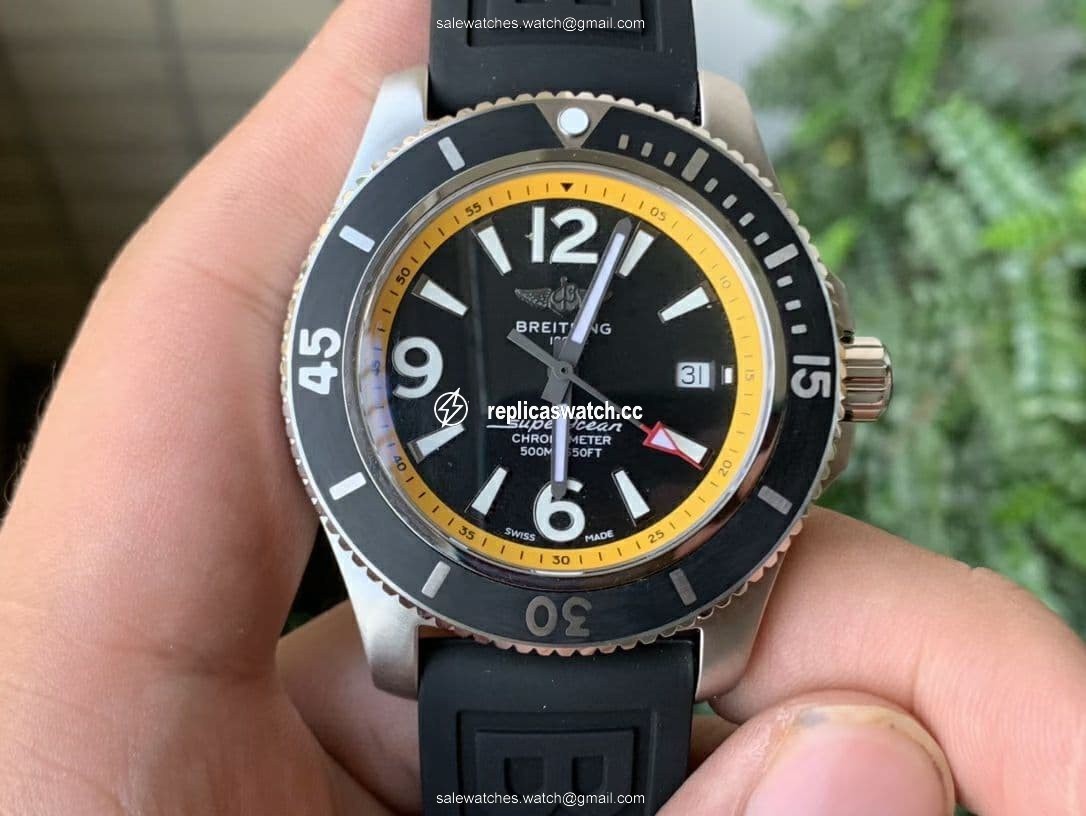 BSW0432A - Superocean 44mm DLC/RU Yellow TF Asia 2824 BSW0432A - Superocean 44mm DLC/RU Yellow TF Asia 2824
