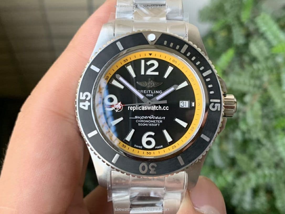 BSW0414D - Superocean 44mm SS/SS Yellow TF Asia 2824 BSW0414D - Superocean 44mm SS/SS Yellow TF Asia 2824