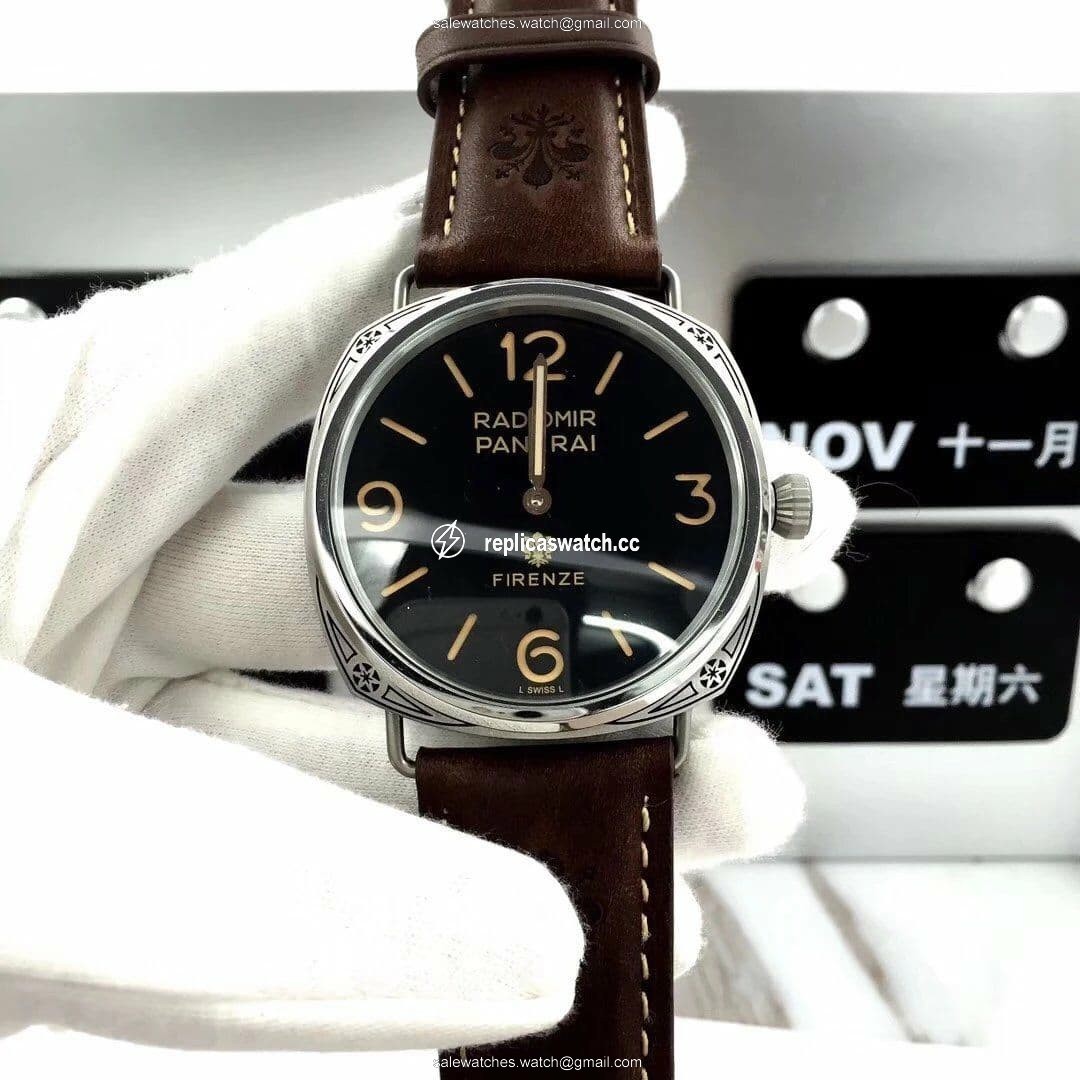 Panerai Radiomir Engraving Black Dial Panerai Radiomir Engraving Black Dial