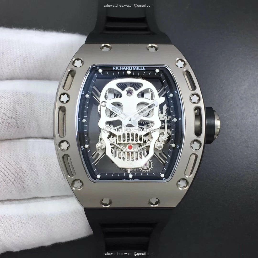 RMILL Real Tuorbilion Titan Case Skull EURF RMILL Real Tuorbilion Titan Case Skull EURF