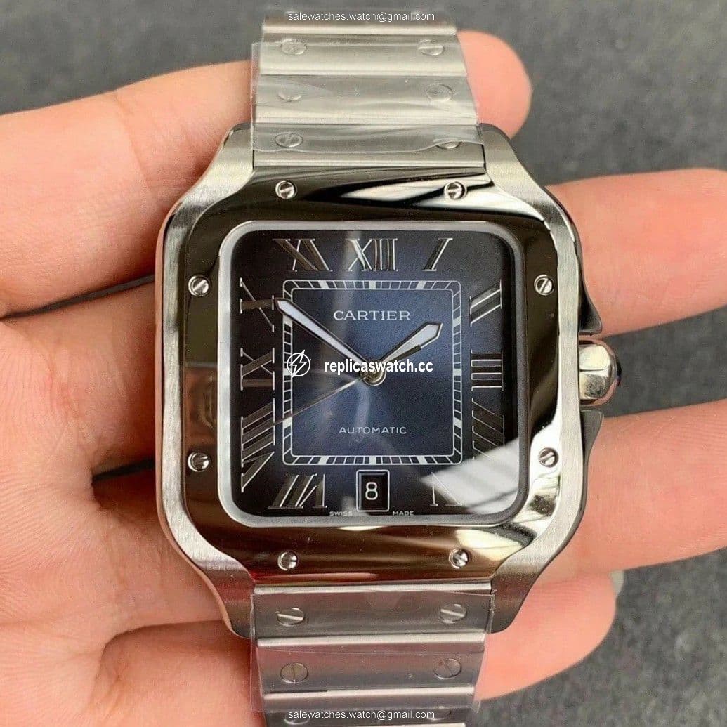 Santos de Cartier 40mm SS GF 1:1 Santos de Cartier 40mm SS GF 1:1