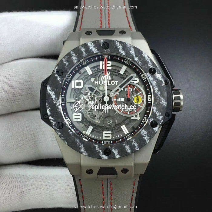 Big Bang Ferrari Unico Titanium V6F Best Edition Skeleton Dial on Black Gummy Strap HUB1288 (Copy) Big Bang Ferrari Unico Titanium V6F Best Edition Skeleton Dial on Black Gummy Strap HUB1288 (Copy)