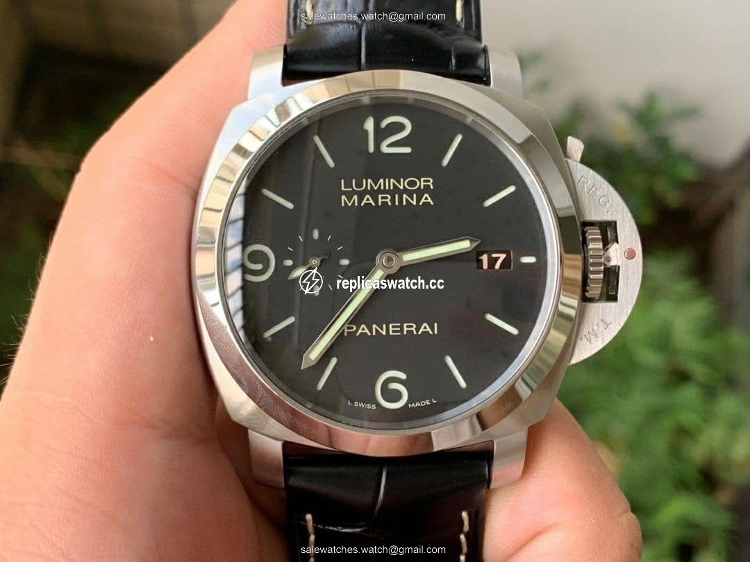 PAM312 R VSF 1:1 Best Edition on Black Leather Strap P.9000 Super Clone V2 PAM312 R VSF 1:1 Best Edition on Black Leather Strap P.9000 Super Clone V2