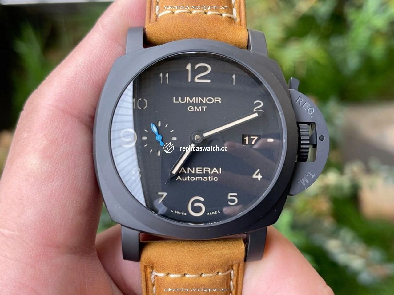 PAM1441 U VSF 1:1 Best Edition Black Dial on Brown Asso Strap P.9011 Super Clone PAM1441 U VSF 1:1 Best Edition Black Dial on Brown Asso Strap P.9011 Super Clone