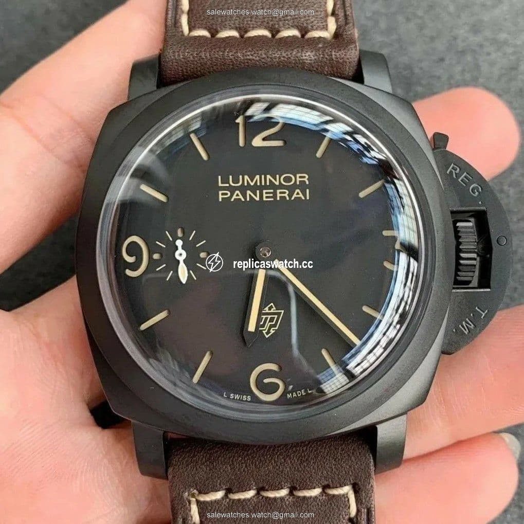 PAM386 M VSF 1:1 Best Edition on Brown Asso Strap P.9000 Super Clone PAM386 M VSF 1:1 Best Edition on Brown Asso Strap P.9000 Super Clone