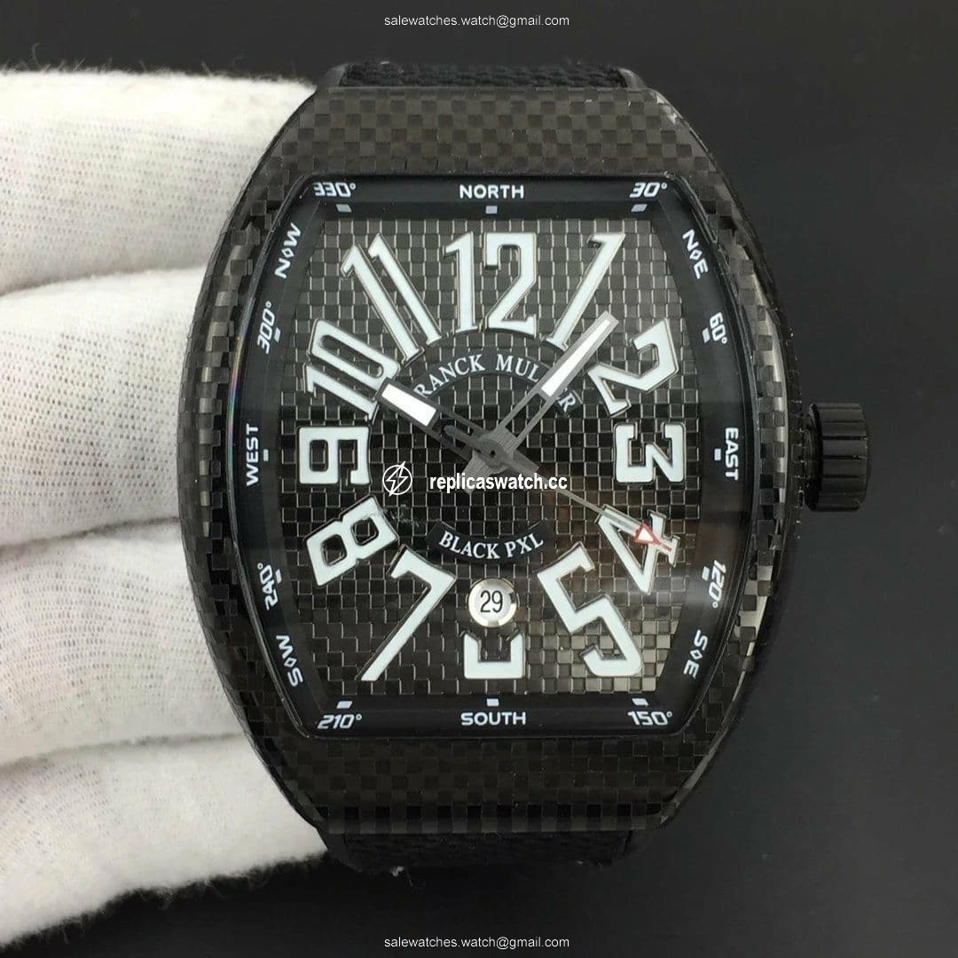 FM Vanguard PXL PVD/NY Black/Num Asia 2824 FM Vanguard PXL PVD/NY Black/Num Asia 2824
