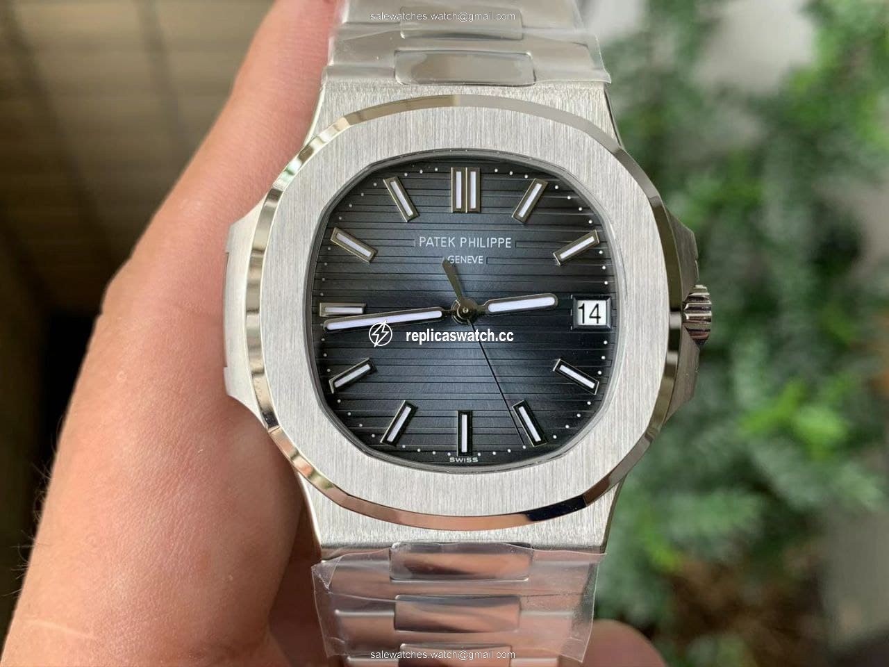 Nautilus 5711/1A 3KF 1:1 Best Edition Blue Textured Dial on SS Bracelet A324 Super Clone V2 Nautilus 5711/1A 3KF 1:1 Best Edition Blue Textured Dial on SS Bracelet A324 Super Clone V2