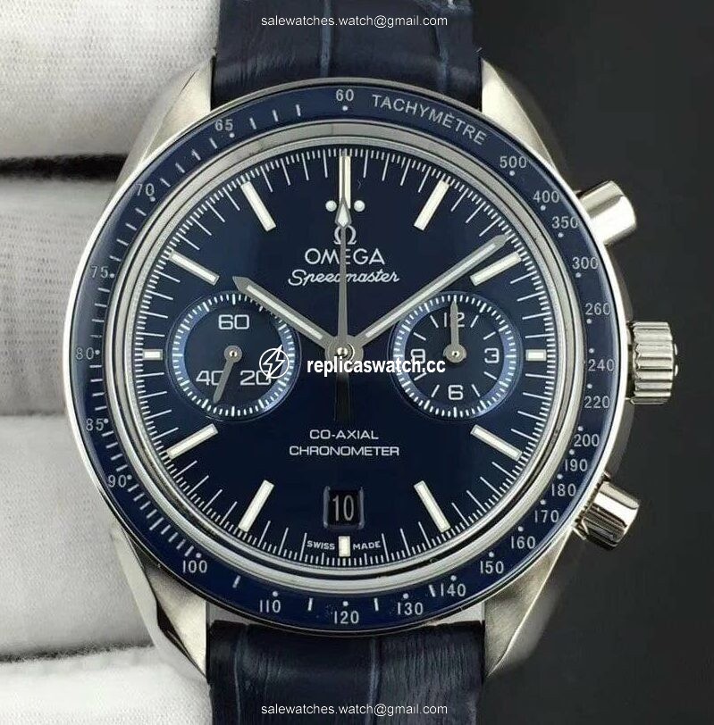 Omega SpeedMaster MoonWatch SS/LE Blue 1:1 Best Edition Omega SpeedMaster MoonWatch SS/LE Blue 1:1 Best Edition
