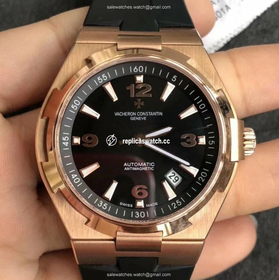 Vacheron Constantin 1:1 Best Edition Overseas RG/LE Grey/Stk Vacheron Constantin 1:1 Best Edition Overseas RG/LE Grey/Stk