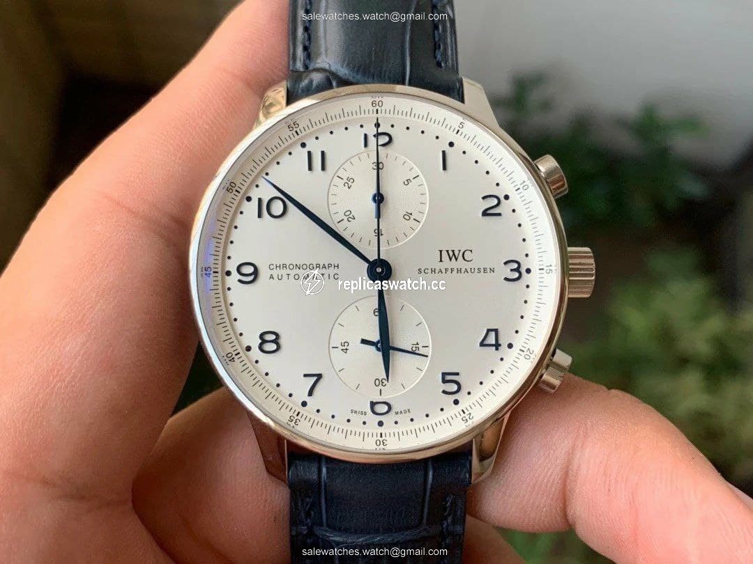 Portuguese Chrono IW371605 ZF 1:1 Best Edition White Dial on Black Leather Strap A69355 Portuguese Chrono IW371605 ZF 1:1 Best Edition White Dial on Black Leather Strap A69355