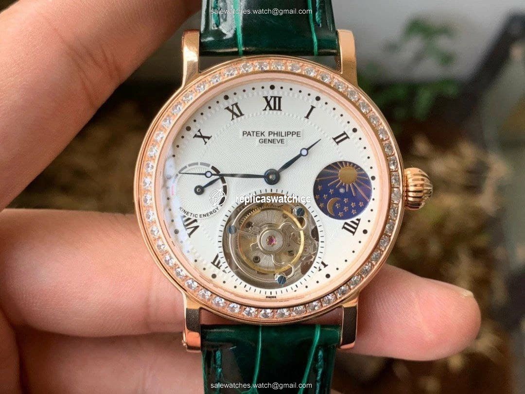MoonPhase Day/Ngt PR RG/LE White HW Tourbillon 1:1 Best Edition Version MoonPhase Day/Ngt PR RG/LE White HW Tourbillon 1:1 Best Edition Version