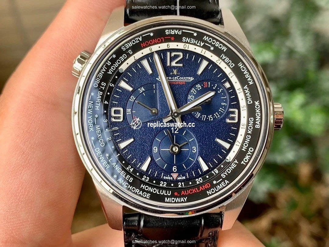 Polaris Geographic SS ZF 1:1 Best Edition Blue Textured Dial on Black Leather Strap A936 Polaris Geographic SS ZF 1:1 Best Edition Blue Textured Dial on Black Leather Strap A936