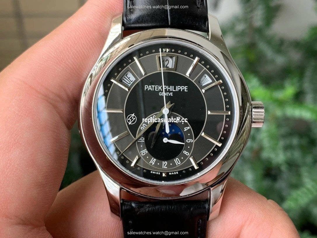 Annual Calendar 5205G GRF Best Edition Gray Dial on Black Leather Strap A324 Annual Calendar 5205G GRF Best Edition Gray Dial on Black Leather Strap A324