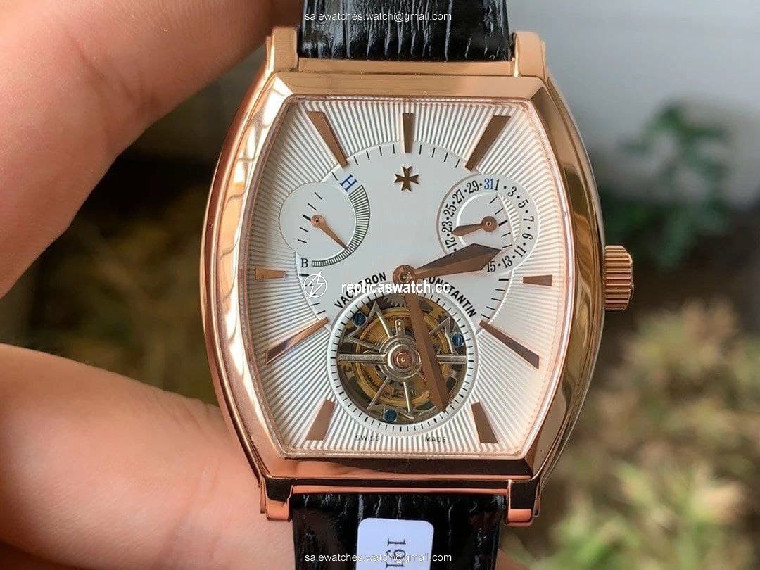 Malte Tourbillon SS Skeleton White Dial on Black Leather Strap 1:1 Best Edition Version Malte Tourbillon SS Skeleton White Dial on Black Leather Strap 1:1 Best Edition Version