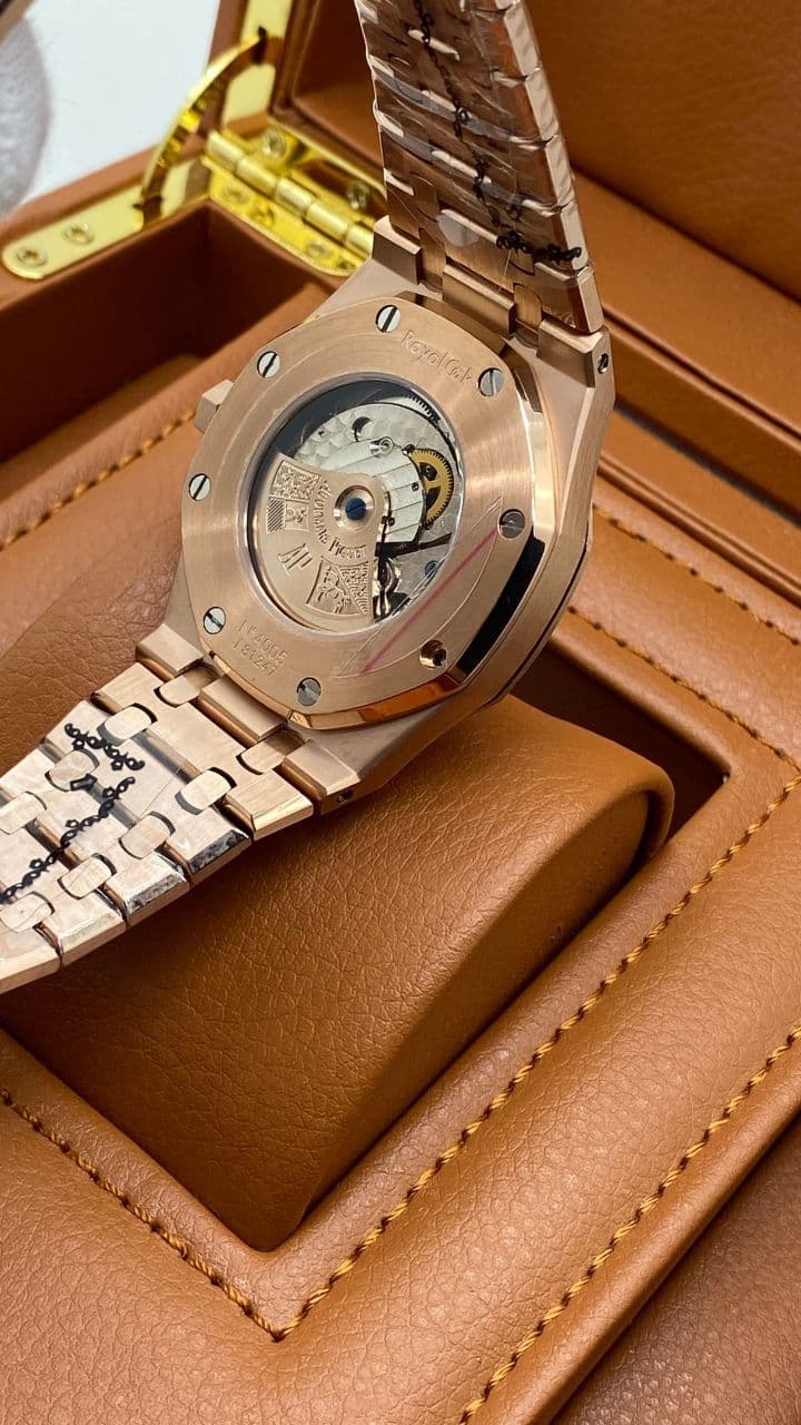Audemars Piguet Royal Aok White Dial High Version On Gold