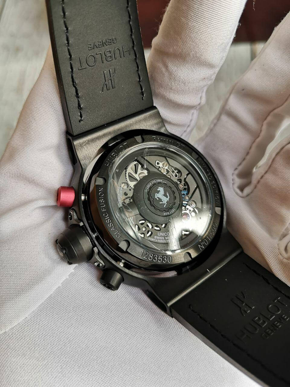 Hublot Ferrari Black Case
