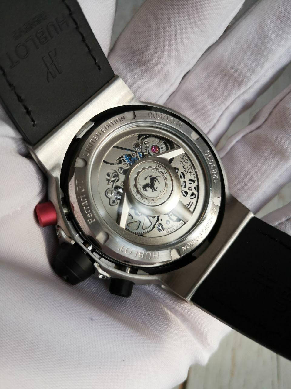 Hublot Ferrari Silver Case
