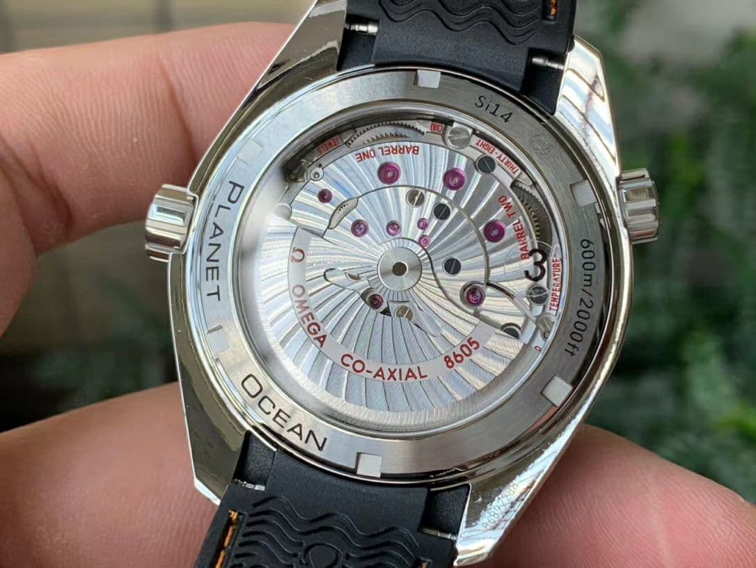 Planet Ocean 600M Co-Axial GMT 43.5mm VSF 1:1 Best Edition Black Dial Orange Markers Black Ceramic Bezel on Black Rubber Strap A8605 Super Clone Planet Ocean 600M Co-Axial GMT 43.5mm VSF 1:1 Best Edition Black Dial Orange Markers Black Ceramic Bezel on Black Rubber Strap A8605 Super Clone