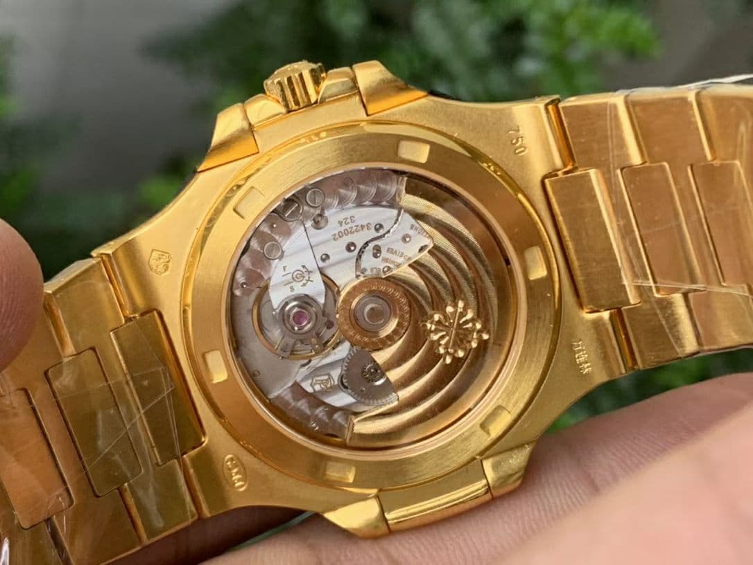 Nautilus 5719/1R RG Full Diamond PF 1:1 Best Edition on Full Diamond Bracelet A324 Clone