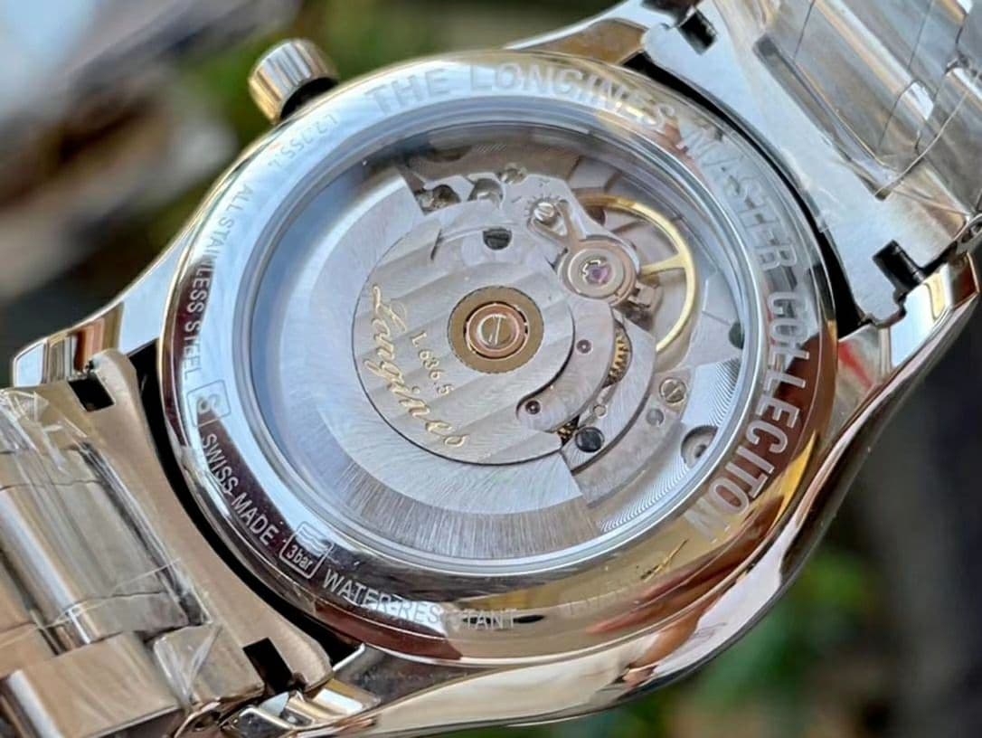 LON033D - Longines Master Moonphase SS/SS Wht/Num GSF A899 LON033D - Longines Master Moonphase SS/SS Wht/Num GSF A899