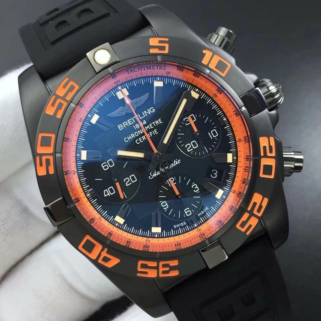 Avenger II Seawolf Chronograph PVD Titanium OXF Best Edition Black Dial on Black Nylon Strap A7750 Avenger II Seawolf Chronograph PVD Titanium OXF Best Edition Black Dial on Black Nylon Strap A7750