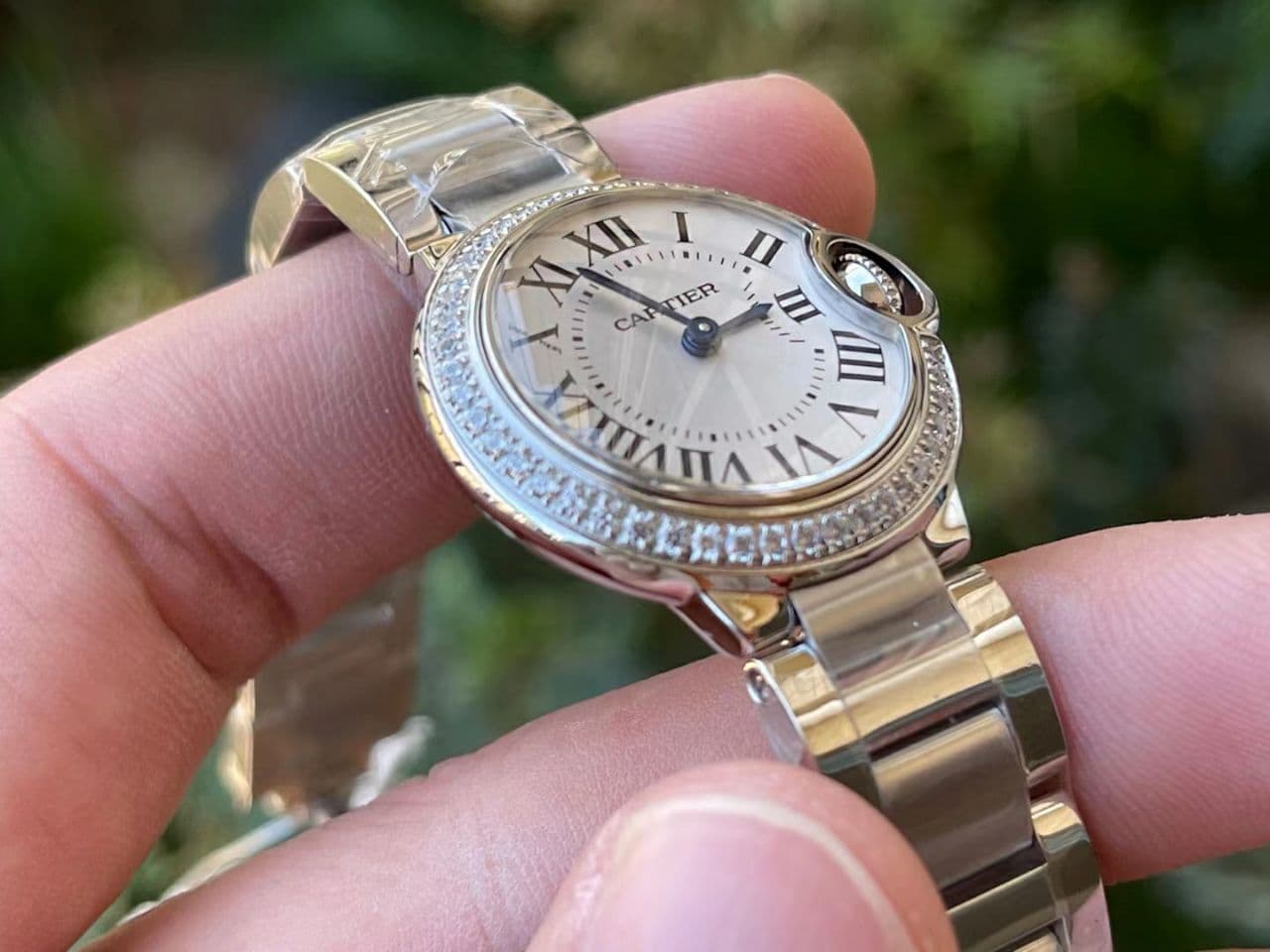 CAR0499 - Balon Bleu Ladies 28mm SS/SS Wht V6F V7 Swiss Qtz Diamond CAR0499 - Balon Bleu Ladies 28mm SS/SS Wht V6F V7 Swiss Qtz Diamond