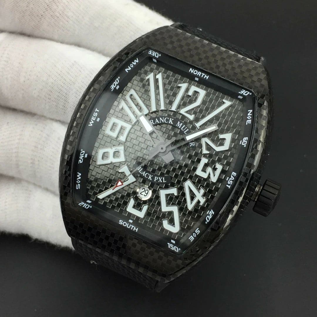 FM Vanguard PXL PVD/NY Black/Num Asia 2824 FM Vanguard PXL PVD/NY Black/Num Asia 2824