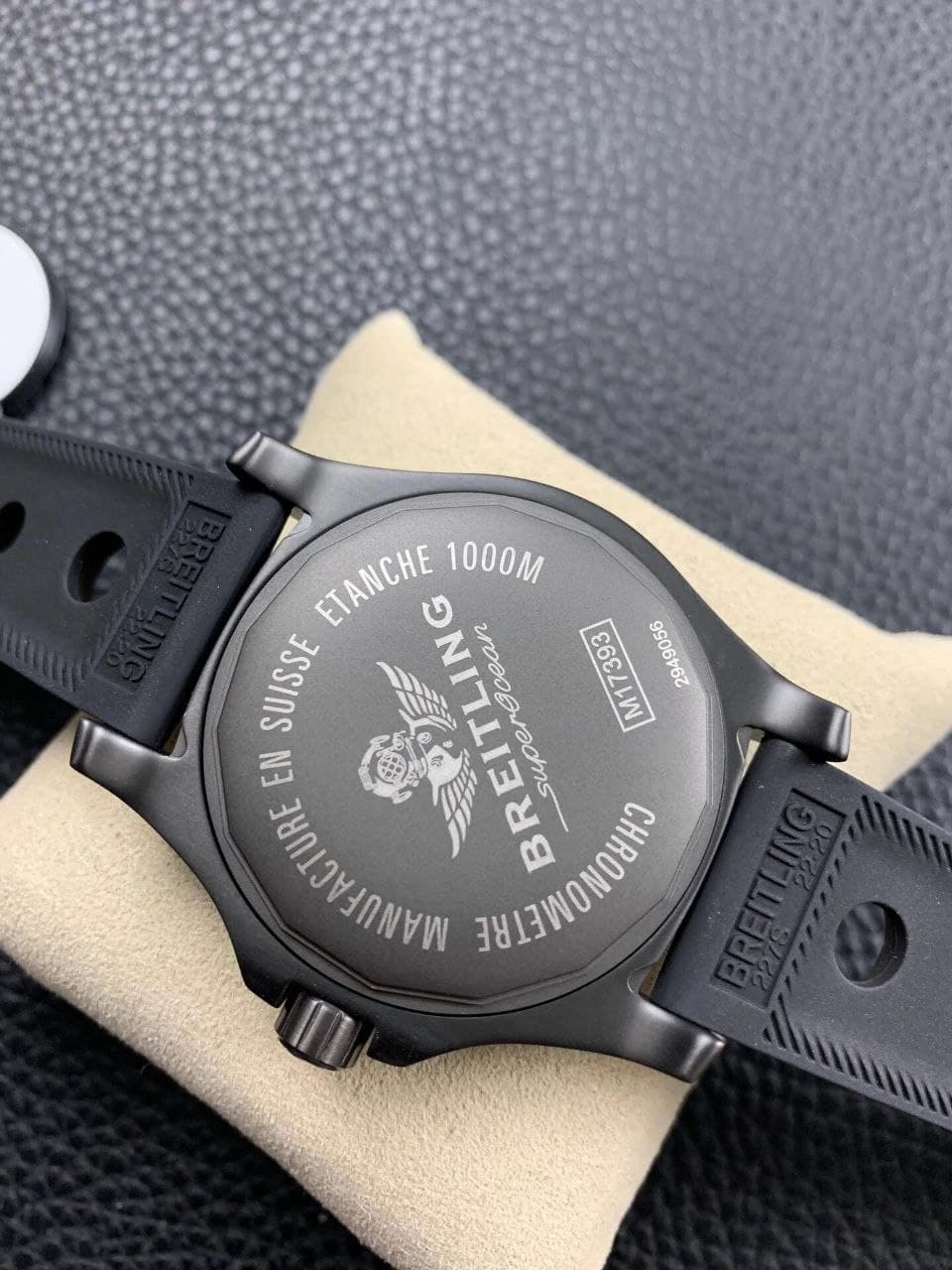 Superocean 44mm Special PVD 1:1 Best Edition Black Dial on Black Rubber Strap Superocean 44mm Special PVD 1:1 Best Edition Black Dial on Black Rubber Strap