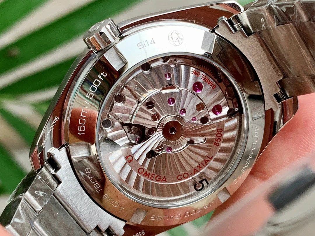 Omega Aqua Terra co axial white wave Omega Aqua Terra co axial white wave