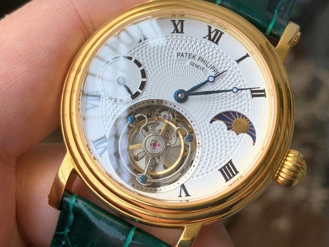 MoonPhase Day/Ngt PR YG/LE White HW Tourbillon 1:1 Best Edition Version MoonPhase Day/Ngt PR YG/LE White HW Tourbillon 1:1 Best Edition Version