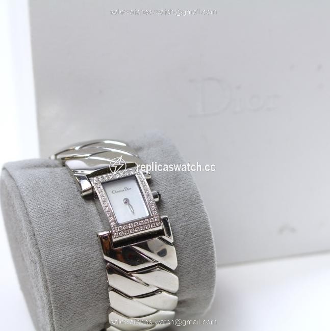 Dior Silver Christian "Art Deco" D72-101 Rare Watch Dior Silver Christian "Art Deco" D72-101 Rare Watch