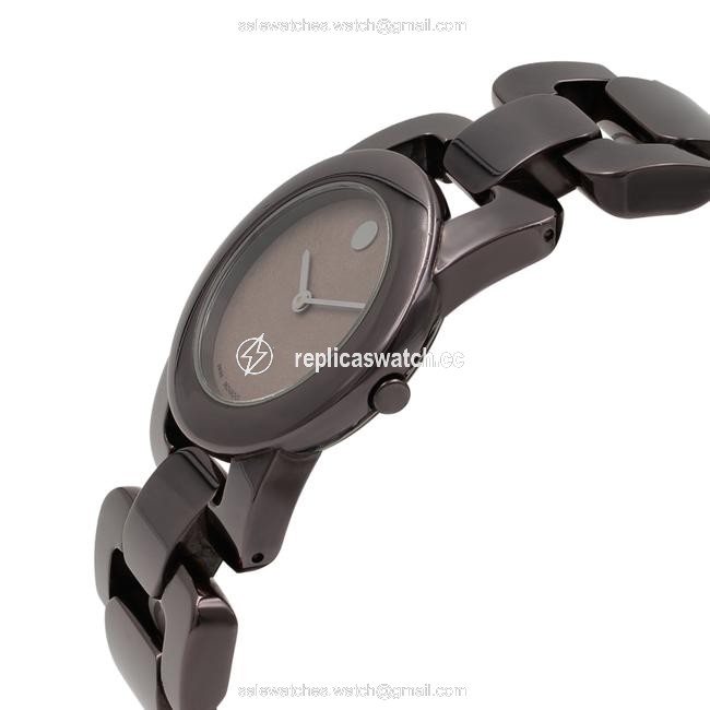 Movado Stainless Steel Luma 0606573 Pvd Coated Quartz Ladies Watch Movado Stainless Steel Luma 0606573 Pvd Coated Quartz Ladies Watch