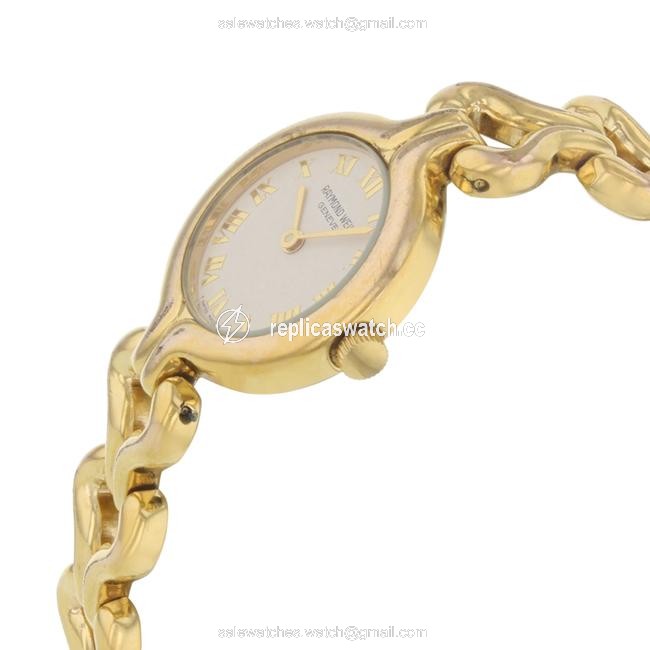 Raymond Weil Beige 5878 Gold Plated Stainless Steel Quartz Womens Watch Raymond Weil Beige 5878 Gold Plated Stainless Steel Quartz Womens Watch