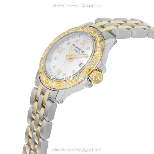 Raymond Weil Mother Of Pearl Tango 5399-sps-00995 28 Mm Watch Raymond Weil Mother Of Pearl Tango 5399-sps-00995 28 Mm Watch