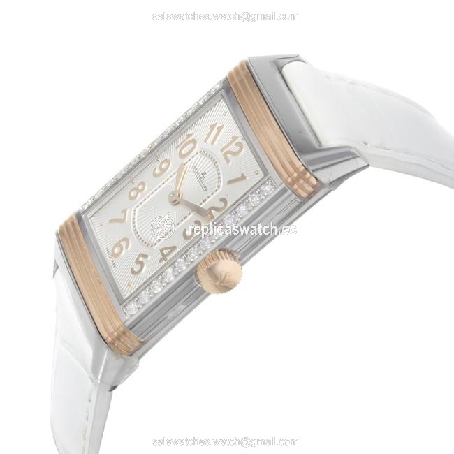 Jaeger-LeCoultre Gold Grande Reverso Ultra Thin Diamonds Ladies Q3224420 Watch Jaeger-LeCoultre Gold Grande Reverso Ultra Thin Diamonds Ladies Q3224420 Watch