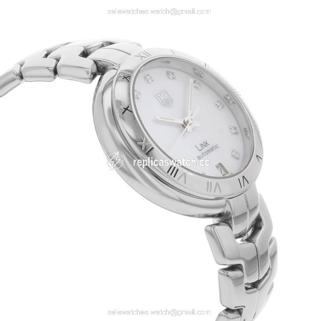 TAG Heuer Mother Of Pearl Dial Link Diamonds Steel Ladies Wat231 Watch TAG Heuer Mother Of Pearl Dial Link Diamonds Steel Ladies Wat231 Watch