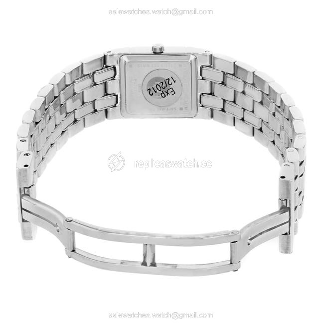 Raymond Weil Silver Tema Diamonds Square Steel Quartz Ladies Watch Raymond Weil Silver Tema Diamonds Square Steel Quartz Ladies Watch