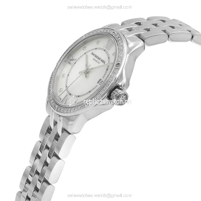 Raymond Weil Mother Of Pearl Tango Steel Diamonds Quartz Ladies 5391-sts-00995 Watch Raymond Weil Mother Of Pearl Tango Steel Diamonds Quartz Ladies 5391-sts-00995 Watch