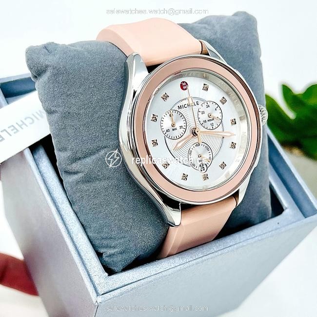 Michele Misty Rose Cape Stainless Topaz Mww27e000005 Watch Michele Misty Rose Cape Stainless Topaz Mww27e000005 Watch
